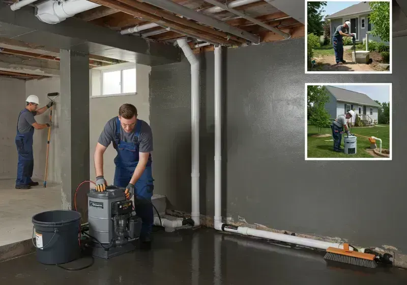 Basement Waterproofing and Flood Prevention process in Elyria, OH